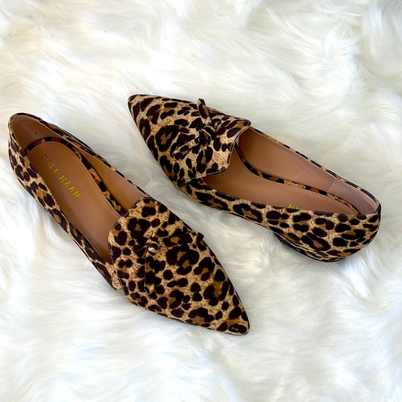 Cole Haan “Viola” Leopard Print Loafers - Picture 7 of 9